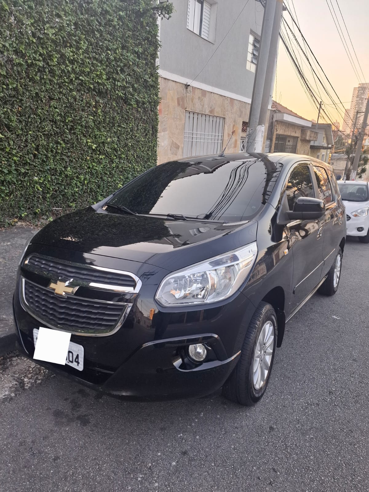 Spin Chevrolet 1.8L AT LT 2012/2013 Preto - Adaptado Cavenaghi