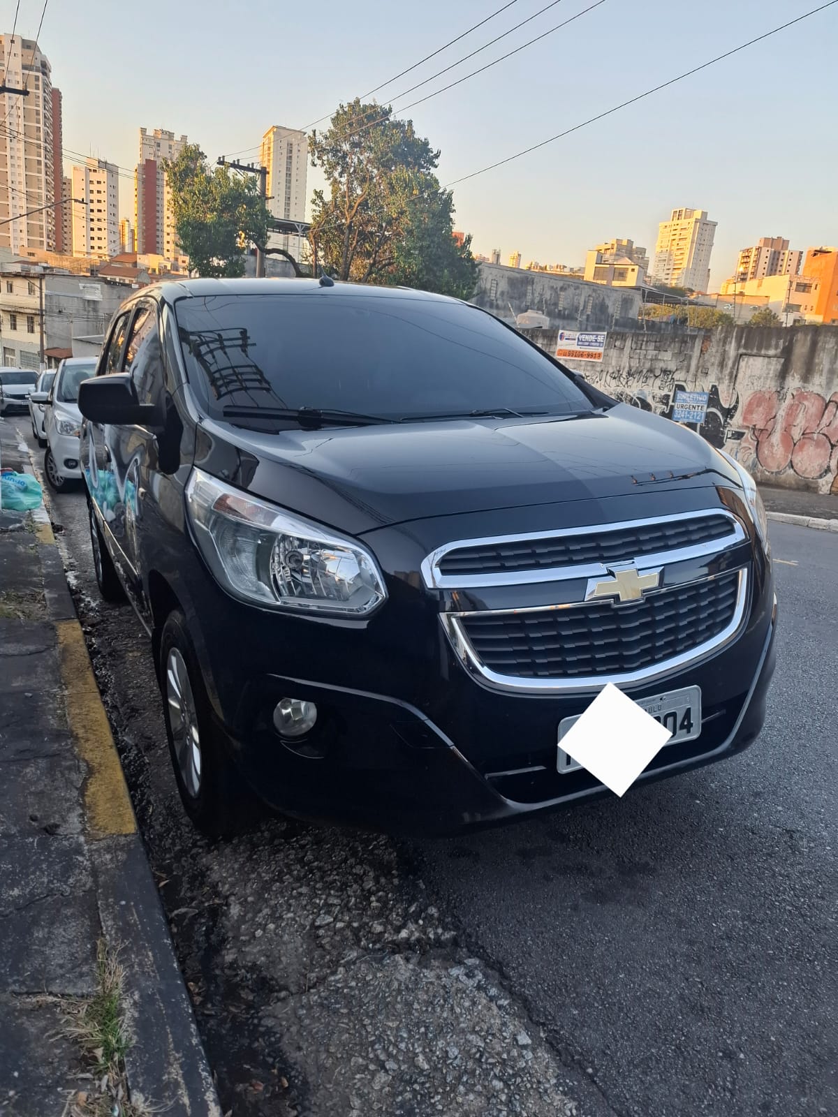 Spin Chevrolet 1.8L AT LT 2012/2013 Preto - Adaptado Cavenaghi