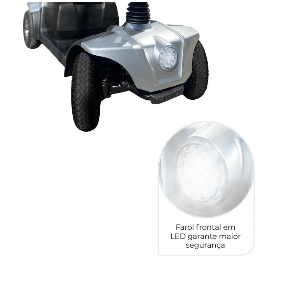 Scooter Motorizada Dobrável CS Dellamed | Mobilidade Urbana Ágil | Design Compacto e Ergonômico
