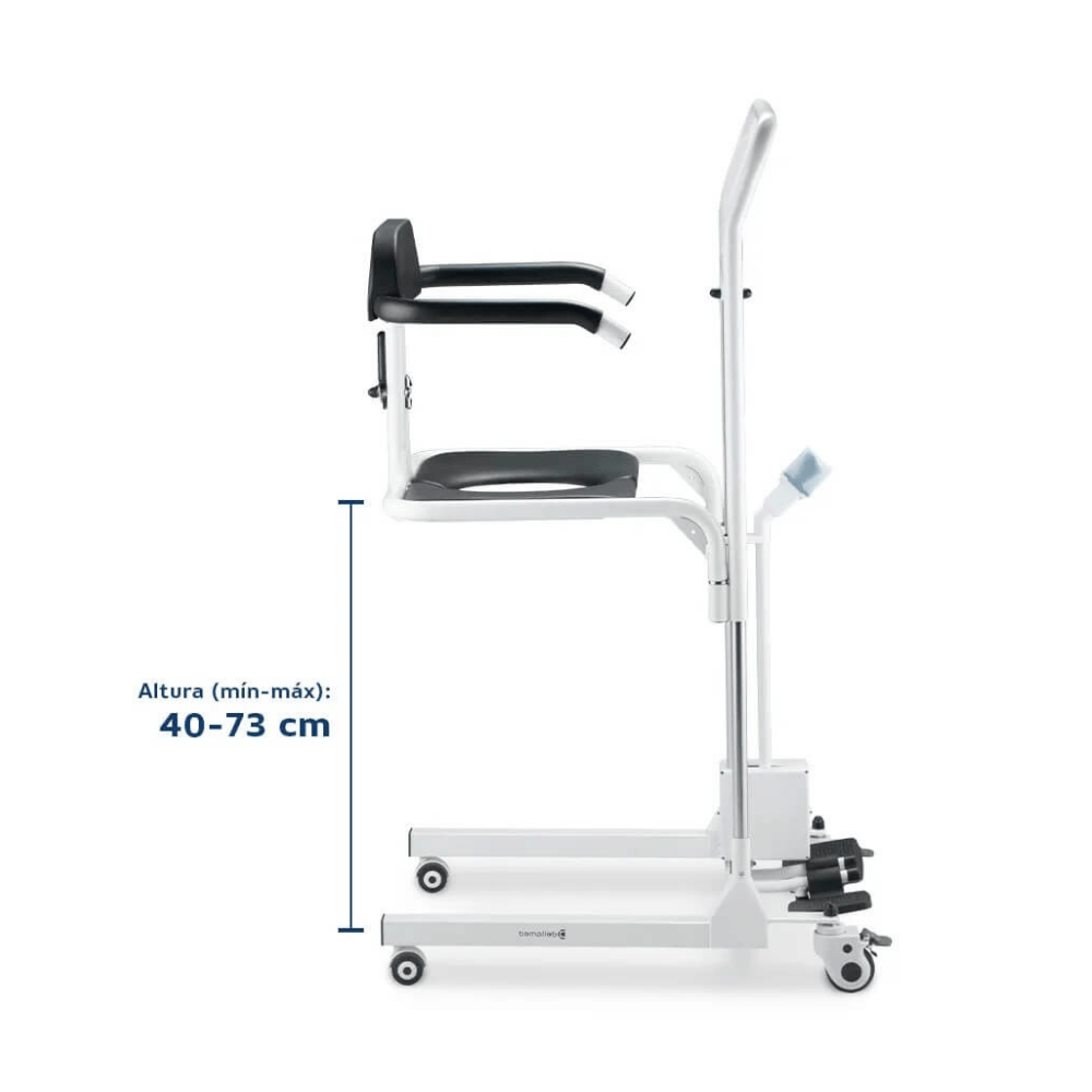 Cadeira de Transferência Motorizada D80 Dellamed | Compacta e Segura | Design Ergonômico