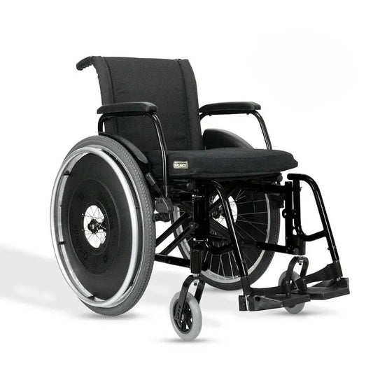 Cadeira de Rodas AVD Dobrável em Alumínio Ortobras | Mobilidade e Conforto | Leve e Prática