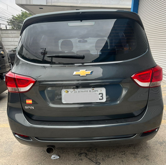 Spin Chevrolet 1.8L AT LT 2018/2019 Cinza - Adaptado Cavenaghi